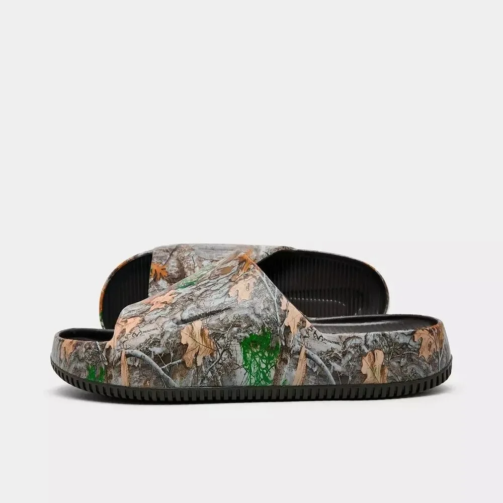 Nike Calm x Realtree Edge Camo Comfort Slide Sandal Men Size 9 - (IB2885-200)